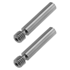 eMagTech 2PCS Titanium Mini Heatbreak Thermal Barrel Tube Heat Break Upgraded Neck Heat Sink Compatible with Prusa Mini 3D Printer