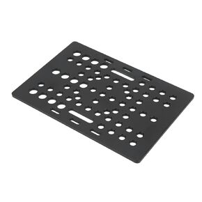 V Gantry Plate, 20 to 80mm Aluminum Gantry Plate 3D Printer Linear Universal Rail (Board)