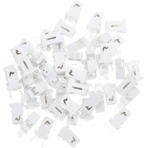 50pcs Switch Lock Plastic Buckles Trash Can Press Buckles Plastic Garbage Can Push-Buttons Trash Can Buckles Lock for Garbage Can Clip Latch for Garbage Can Trash Can Supplies