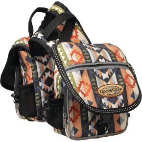 Weaver Leather Trail Gear Pommel Bag 15501, Trek West Pattern