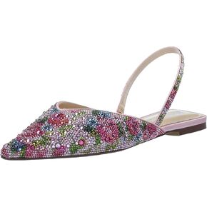 Betsey Johnson Women's Vance Mule, Floral Multi, 7.5