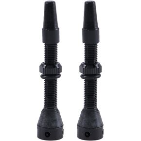 Leadigol 2PCS Tubeless Valve Stem 44mm, Light Alloy Tubeless Valve Stem Kit, MTB Tubeless Valve Stem, MTB Tubeless No Tube Tire Universal Valve Stems