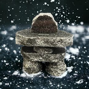 2.5" Tall Granite Inukshuk
