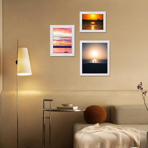 6x8 Picture Frame with Stand Real Glass Solid Wood Rustic Green Wooden 6 by 8 Photo Artwork Painting Frames for Horizontal and Vertical Wall Hanging or Tabletop Display 6 x 8 Inches in Kuwait