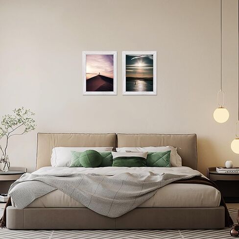 6x8 Picture Frame with Stand Real Glass Solid Wood Rustic Green Wooden 6 by 8 Photo Artwork Painting Frames for Horizontal and Vertical Wall Hanging or Tabletop Display 6 x 8 Inches in Kuwait