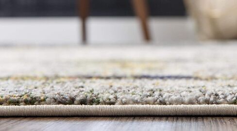 Unique Loom Chromatic Collection Modern Rustic & Vibrant Abstract Area Rug for Any Home Décor, 5 x 8 ft, Beige/Gray in Saudi Arabia