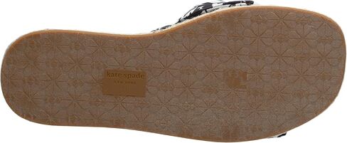 صندل نسائي من Kate Spade New York Lucie Tropical Foliage Espadrille منزلق in Saudi Arabia