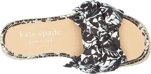 صندل نسائي من Kate Spade New York Lucie Tropical Foliage Espadrille منزلق in Saudi Arabia