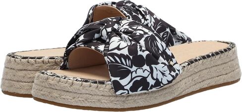 صندل نسائي من Kate Spade New York Lucie Tropical Foliage Espadrille منزلق in Saudi Arabia