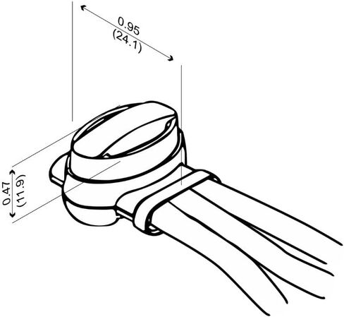 5 Pack IDC 314 Box Scotchlock Gel Waterproof - 3 Wire Connectors - for Robotic Lawnmowers Boundary Wire Connection in Saudi Arabia