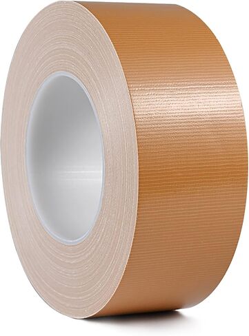 Yellow Duct Tape, 2 Inches x 55 Yards Heavy Duty Duct Tape, Industrial Grade, Tear by Hand, No Residue, for Home Improvement, Repairs, Projects (Yellow) in Saudi Arabia