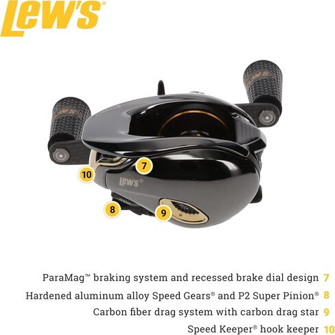Lew's Team Lew's Elite-Ti Baitcast Reel in Saudi Arabia