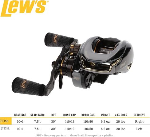 Lew's Team Lew's Elite-Ti Baitcast Reel in Saudi Arabia