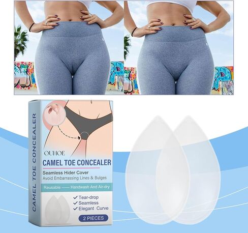 Camel Toe Concealers,Silicone Female Intimate Patches, Women's Body Care Patches, Itchy Odor, Gentle Cleansing and Moisturizing Body Intimate Patches in Saudi Arabia