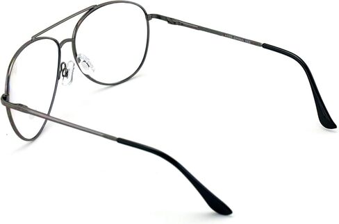 V.W.E. Metal Progressive Clear Lens No Line Reading Glasses Tri-Focal Reader Spring Hinge in Kuwait