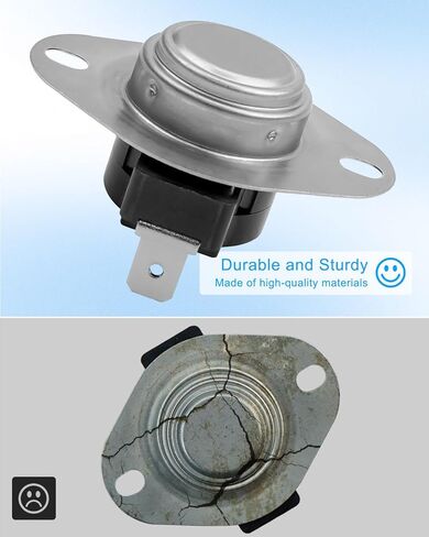 ULZOZN L150-40F ترموستات مفتاح الحد مناسب لفرن Nordyne Miller Intertherm، مفتاح حد الفرن لإعادة الضبط اليدوي استبدال 626338 6263380 313236 626338R in Saudi Arabia