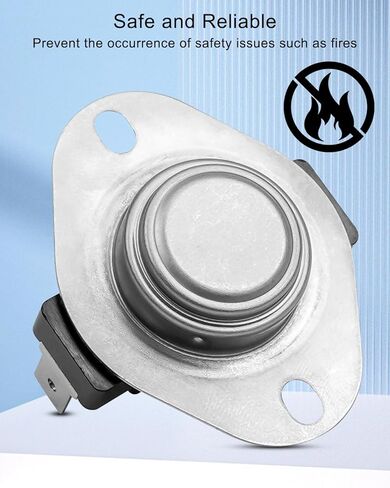 ULZOZN L150-40F ترموستات مفتاح الحد مناسب لفرن Nordyne Miller Intertherm، مفتاح حد الفرن لإعادة الضبط اليدوي استبدال 626338 6263380 313236 626338R in Saudi Arabia