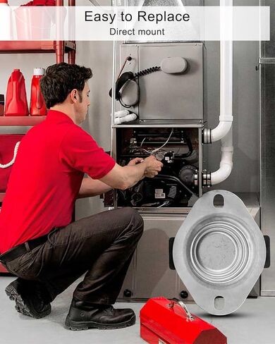 ULZOZN L150-40F ترموستات مفتاح الحد مناسب لفرن Nordyne Miller Intertherm، مفتاح حد الفرن لإعادة الضبط اليدوي استبدال 626338 6263380 313236 626338R in Saudi Arabia