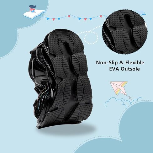 DADAWEN Toddler/Little Kid Sneakers for Boys Girls Lightweight Breathable Sports Athletic Running Tennis Shoes in Kuwait