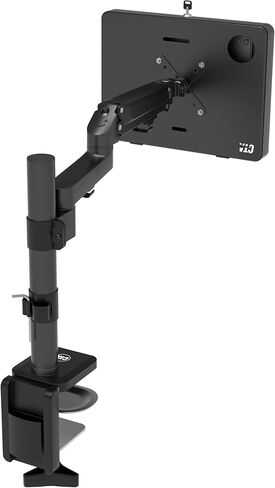 CTA Digital Laptop Desk Mount Articulating Desk Mount Clamp for Laptops with Built-in Cooling Fan - Black (LT-DMCGCF) in Kuwait