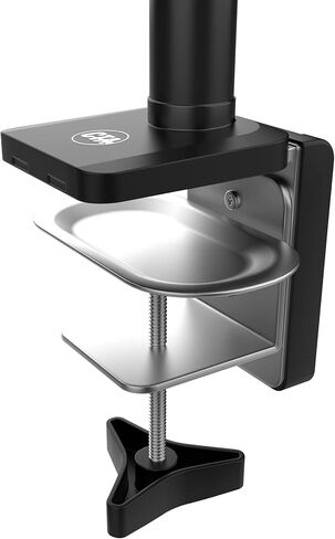 CTA Digital Laptop Desk Mount Articulating Desk Mount Clamp for Laptops with Built-in Cooling Fan - Black (LT-DMCGCF) in Kuwait