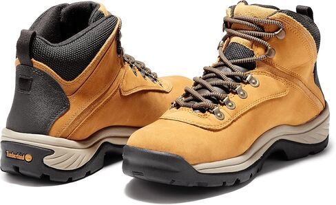 حذاء المشي لمسافات طويلة White Ledge Mid للرجال من Timberland مقاوم للماء، أسود-جديد 2024، 9 عرض in Kuwait