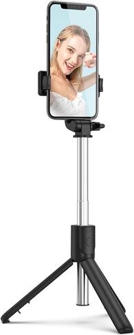 Selfie Stick, 51 inch Extendable and Portable Stable Selfie Stick Tripod with Wireless Remote Shutter Compatible with iPhone Android Smartphone for Video Recording, Photo in Saudi Arabia