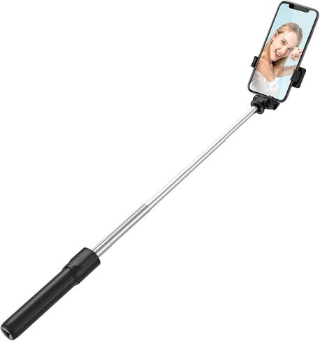 Selfie Stick, 51 inch Extendable and Portable Stable Selfie Stick Tripod with Wireless Remote Shutter Compatible with iPhone Android Smartphone for Video Recording, Photo in Saudi Arabia