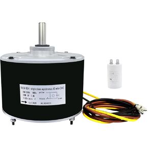 ترقية 5KCP39FGS071S HVAC محرك مروحة المكثف استبدال HC39GE236A HC39GE236 مروحة المحرك 1/4 HP 208-230V 1100 دورة في الدقيقة متوافق مع GE Genteq Carrier Bryant Payne Condenser Fan Motor ضمان لمدة عامين in Kuwait