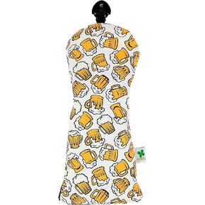 Foretra - Limited Edition Beer Pattern - Fairway Wood Head Cover - Tour Quality Golf Club Cover - Style and Customize Your Golf Bag