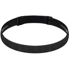 Elastic Headlamp Strap Replacement Headband, fit for Most Headlamps Black Diamond Petzl Princeton Tec Energizer Pelican Fenix Streamlight Headlamps 1"Width Comfortable Band - Fastening Does Not Fall