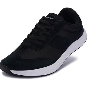 WHITIN Men's Zero Drop Running Shoes with Wide Toe Box | Retro-Inspired