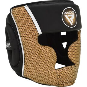RDX Boxing Headgear, MMA Training, Adjustable Padded Full Coverage, Muay Thai, Kickboxing, Sparring, Martial Arts, Karate, Taekwondo Combat Sports Helmet, Men Women Home Gym