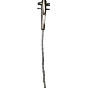3M DBI-SALA Lad-Saf Swaged Cable 6104040, 3/8 Inch, 1x7, Galvanized Steel, 40 FT