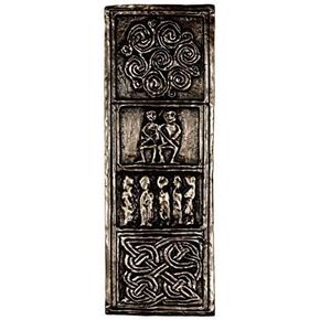 Wild Goose Celtic Wall Cross Commitment Cross Bronze Coated Resin Cast 9 Inches Tall by 3 Inches Wide Made in Ireland