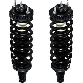 Front and Rear Complete Strut Spring Assemblies Shock Absorbers Compatible with 2002-2009 Chevy Trailblazer Envoy (Set of 4) #171341 37241