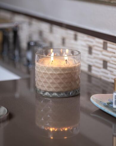 Gold Canyon Heritage Medium Candle, Spiced Cider Scented Candle, 14 oz., Three Wicks, 100% Natural Soy Wax Candle, Notes of Green Apple, Cinnamon, and Musk | 35+ Hours of Burn Time in Saudi Arabia