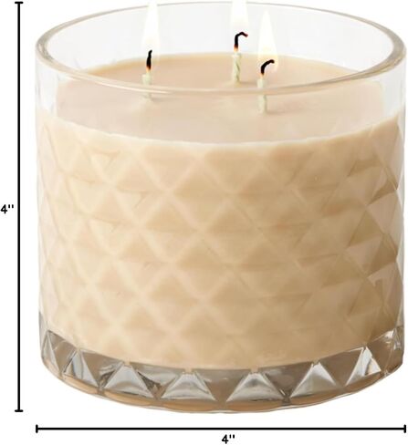 Gold Canyon Heritage Medium Candle, Spiced Cider Scented Candle, 14 oz., Three Wicks, 100% Natural Soy Wax Candle, Notes of Green Apple, Cinnamon, and Musk | 35+ Hours of Burn Time in Saudi Arabia