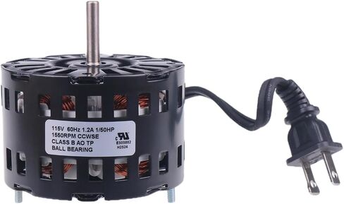 Bathroom Fan Vent Exhaust Motor 86933 40933 Compatible with Nutone Broan Direct Quieter Operation Enhanced Airflow JA2B104N 115V 1/50HP 1550RPM in Saudi Arabia