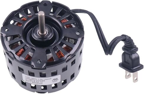 Bathroom Fan Vent Exhaust Motor 86933 40933 Compatible with Nutone Broan Direct Quieter Operation Enhanced Airflow JA2B104N 115V 1/50HP 1550RPM in Saudi Arabia