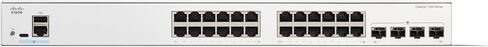 Cisco Catalyst 1300-24XT Managed Switch, 20 Port 10G Copper, 4x10GE SFP+ Combo, Limited Lifetime Protection (C1300-24XT) in Saudi Arabia