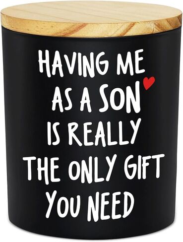 Fathers Day Dad Gifts from Son,Dad Gifts, Mom Gifts, Fathers Day,Mothers Day, Thanksgiving,Christmas Gifts for Mom, Dad, Birthday Gifts for Mom Dad from Son-Vanilla Lavender Candle 10oz in Saudi Arabia