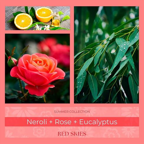 Summer Collection - Color Changing Candles (Neroli, Rose, Eucalyptus) in Saudi Arabia