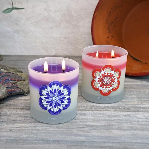 Summer Collection - Color Changing Candles (Neroli, Rose, Eucalyptus) in Saudi Arabia