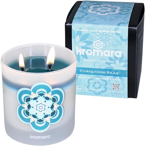 Summer Collection - Color Changing Candles (Neroli, Rose, Eucalyptus) in Saudi Arabia