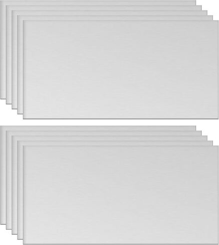 uxcell Aluminum Sheet, 4 Pcs 300mm x 300mm x 1mm Thickness Square 5052 Aluminum Plate for Industrial, Silver Tone in Saudi Arabia