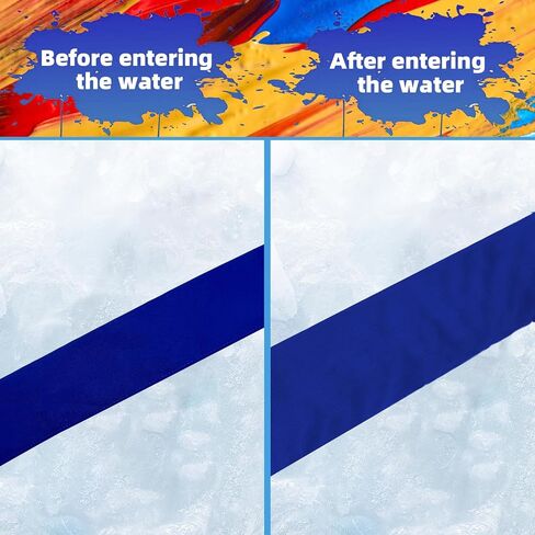 6 Pcs Cooling Neck Wraps, Cooling Headbands for Hot Weather, Cashew Flower Cooling Bandana for Neck, Reusable Cooling Bandana for Women Men Summer Camping Running Outdoor Sports Riding(Multicolor) in Saudi Arabia