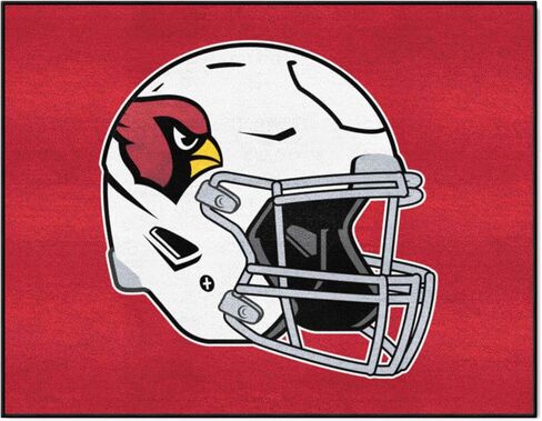 FANMATS 5661 Arizona Cardinals Starter Mat Accent Rug - 19in. x 30in. | Sports Fan Home Decor Rug and Tailgating Mat - Helmet Logo in Saudi Arabia
