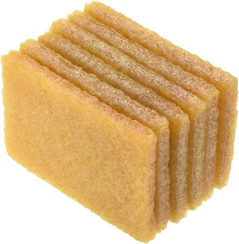 6 Pack Rubber Residue Eraser - Cleaning Tool for Removing Adhesive Glue from Paper Plastic, Apply to Art Craft (Yellow, 8.2cmx2cmx1cm) in Saudi Arabia