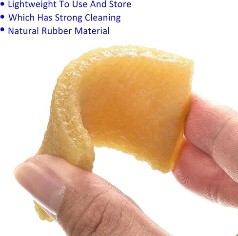 6 Pack Rubber Residue Eraser - Cleaning Tool for Removing Adhesive Glue from Paper Plastic, Apply to Art Craft (Yellow, 8.2cmx2cmx1cm) in Saudi Arabia